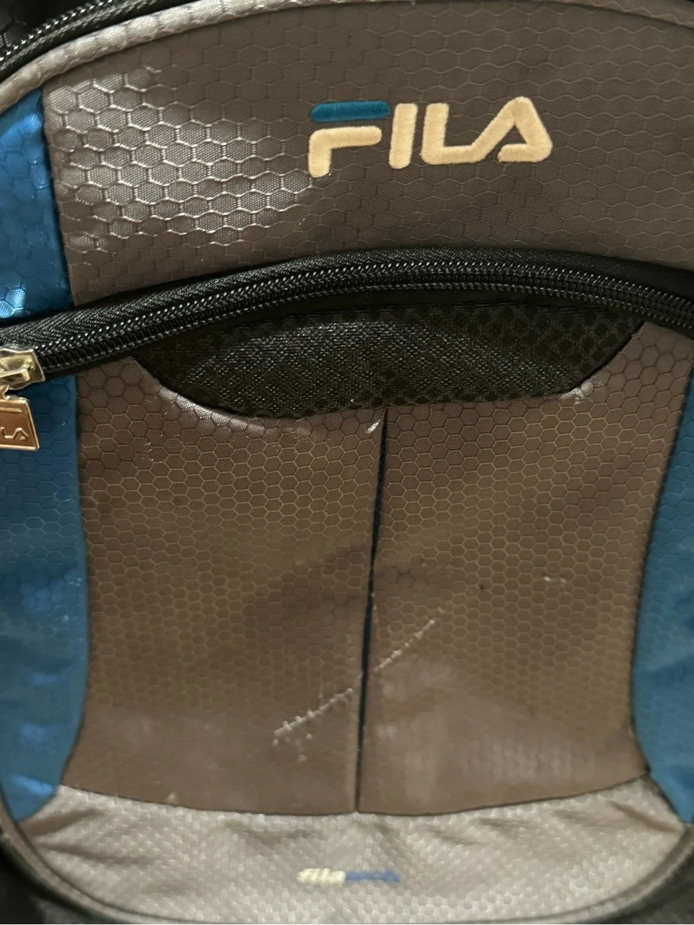 Fila Black and Blue Men's Sport Backpack Fila Tech laptop backpack unisex